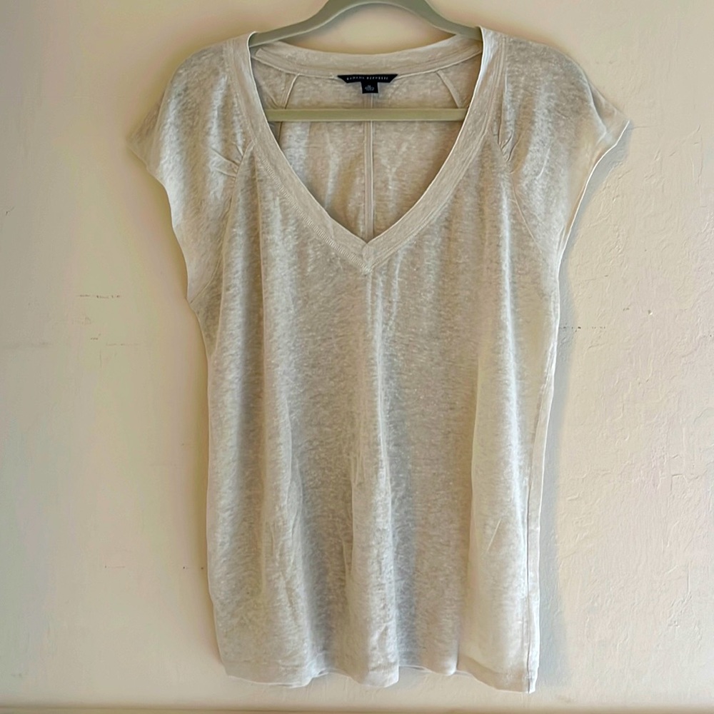 Banana Republic- linen sleeveless top